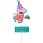Mini Shape Peppa Pig Foil Balloon A30 Bulk 25 cm x 33 cm