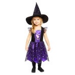 Child Costume Peppa Purple Dress Age 3-4 Years