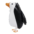 Walking Balloon Penguin Foil Balloon W24 Packaged 57 cm x 47 cm