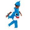Child Costume Baby Shark Blue - Daddy Age 3-4 Years