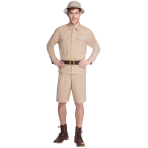 Adult Costume Safari Man Size XL