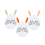 DIY Latex Balloons 12" Easter Bunny