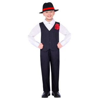 Children's Costume Gangster Boy 4-6 yrs