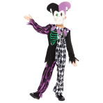 Child Costume Jester Boy Age 8-10 Years