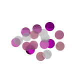 Confetti Hot Pink Foil / Paper 15 g