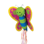 Pull Pinata Butterfly Paper / Plastic 53.3 x 53.3 x 16.5 cm