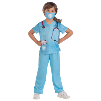 Child Costume Sustainable Doctor Age 3-4 Years Child Costume Sustainable Doctor Age 3-4 Years