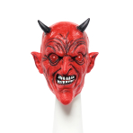 Latex Red Devil Mask