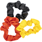 3 Hair Ties All Over Germany Fabric 8 cm x 2 cm