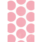 10 Paper Bags Polka Dots New Pink 11.3 x 17.7 cm