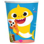 8 Cups Baby Shark 250 ml