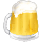 SuperShape Beer Mug Foil Balloon P35 Bulk 50 cm x 58 cm