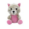 2-in-1 plush toy balloon weight cat with hook, 11cm, 90g