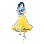 SuperShape Snow White Foil Balloon P38 Packaged 60 cm x 93 c