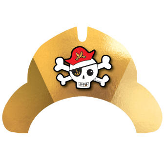 8 Party Hat Pirates Map 8 Party Hat Pirates Map