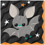 16 Napkins Cats & Bats 33 x 33 cm