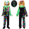 Child Costume Funhouse Clown Boy Age 8-10 Years