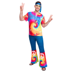 Adult Costume 60's Free Spirit Man Size XL