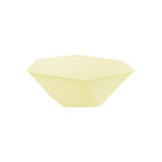 6 bowls hexagonal Vert Decor, 15,8x13,7cm, yellow