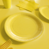 8 Plates Buttercup Round Paper 23cm