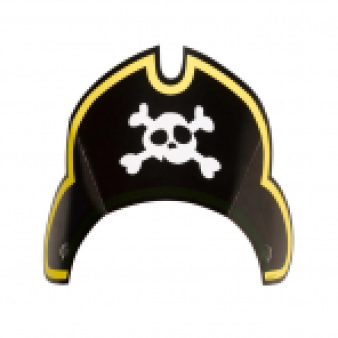 8 Party Hats Pirate Paper 27.6 x 12.1 cm 8 Party Hats Pirate Paper 27.6 x 12.1 cm
