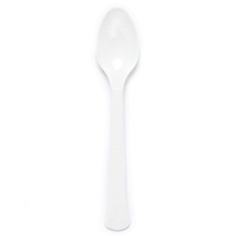 Spoons Plastic Coconut 24 Pieces