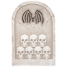 1 Tombstone Assorted Designs  52 cm