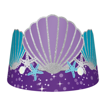 8 Tiaras Mermaid Wishes Paper 16 x 12.6 cm 8 Tiaras Mermaid Wishes Paper 16 x 12.6 cm