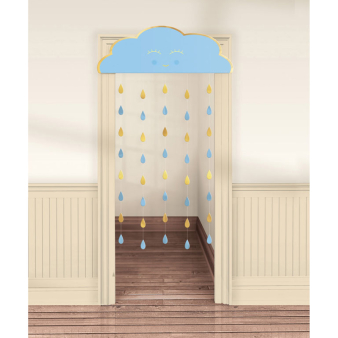 Door Curtain Oh Baby Boy Paper 190.5 x 96.5 cm Door Curtain Oh Baby Boy Paper 190.5 x 96.5 cm