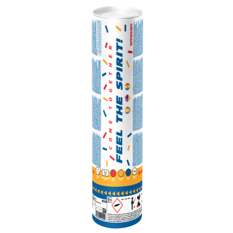 Confetti Cannon paper rectangular red/yellow/blue Confetti Cannon paper rectangular red/yellow/blue