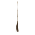 Costume Accessory Witch Straw Broom 130 cm
