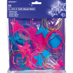 Favour Set Glamour Plastic 48 Pieces