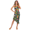 Adult Costume Hawaii Dress Black Size XL