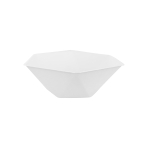 6 Bowls Vert Decor Hexagonal White 15.8 x 13.7 cm
