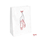 4 Paper Bags with Stickers Little Dancer 14.7 x 21 cm