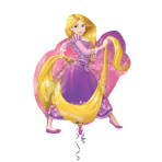 SuperShape "Rapunzel" Foil Balloon, P38, packed, 66x78cm