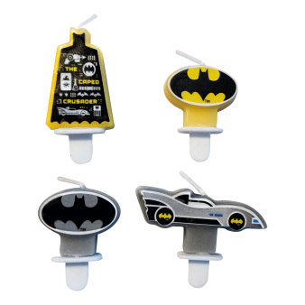Character Candle Batman Wax / Plastic Character Candle Batman Wax / Plastic