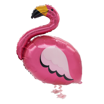 Walking Balloon Flamingo Foil Balloon W24 Packaged 83 cm x 71 cm Walking Balloon Flamingo Foil Balloon W24 Packaged 83 cm x 71 cm