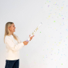 Confetti Cannon Multicolor Round Pastel Paper 60 cm