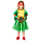 Child Costume Teenage Mutant Ninja Turtles Girl Age 6-8 Year