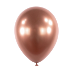 50 Latex Balloons Decorator Satin Luxe Rose Copper 27.5 cm / 11"