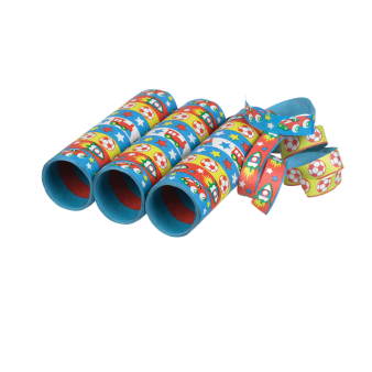 3 Streamers Boys Rockets & Stars Paper 1.4 x 400 cm
