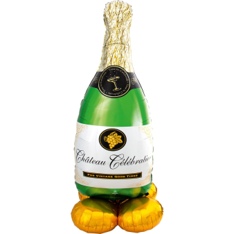 AirLoonz Bubbly Wine Bottle P71 Packaged 60 cm x 152 cm AirLoonz Bubbly Wine Bottle P71 Packaged 60 cm x 152 cm