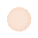 6 plates round Vert Decor, 18,8cm, apricot