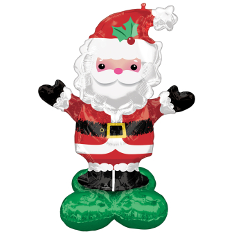 AirLoonz Christmas Santa Foil Balloon P71 Packaged AirLoonz Christmas Santa Foil Balloon P71 Packaged