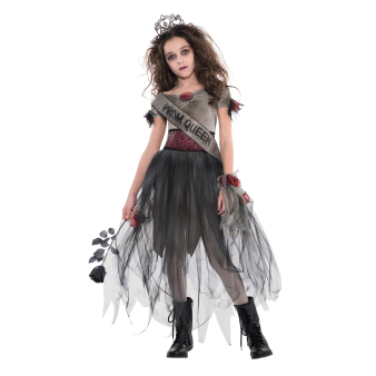 Child Costume Prombie Queen Age 6-8 Years Child Costume Prombie Queen Age 6-8 Years