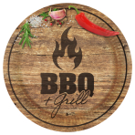 8 Plates BBQ & Grill Party Round Paper 23 cm