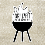 16 napkins "Grillzeit ist die beste Zeit" 33cm x 33cm