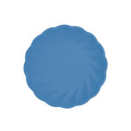 6 Plates Vert Decor Round Dark Blue 18.8 cm