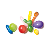 50 Latex Balloons Shapes & Colours Assorted